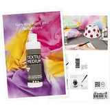 Creativ Company Inspirationskarte, Textilmedium, A5, Blatt 14,8x21 cm, 1 Stück