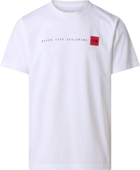 The North Face M NSE REG SS Tee-Graphic Herren-Outdoor-Shirt – TNF White