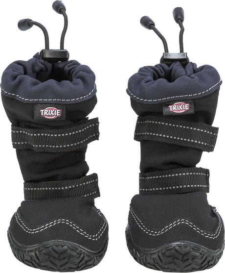 Trixie Walker Active Long - Hundeschuhe - XS S - Schwarz - 2 Stk