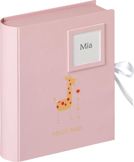 Walther Design - Tierbaby - Baby-Aufbewahrungsbox - 24,5 x 27 x 7 cm - rosa