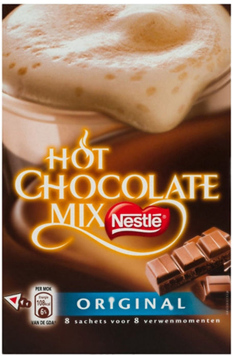 Heiße Schokoladenmischung von Nestlé – 6 Schachteln mit 8 Stangen