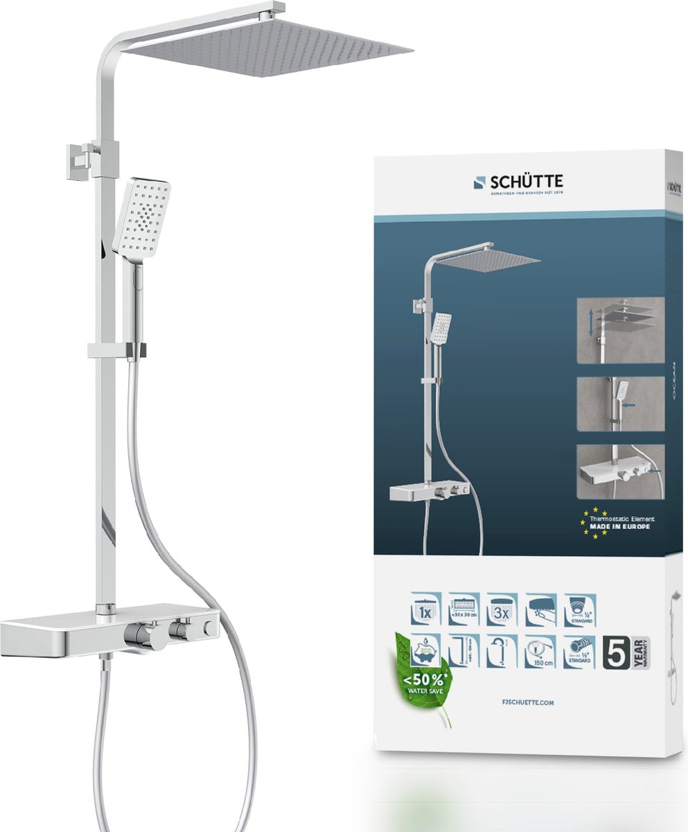 Schütte Duschsystem Ozean thermostatisch
