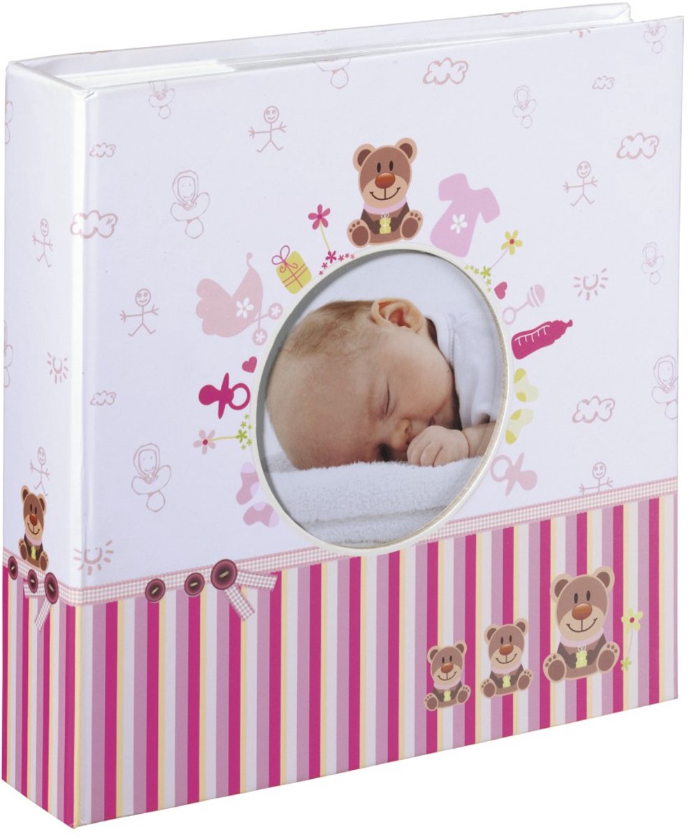 Hama Einsteckalbum - Baby - 10x15 - 200 Seiten - Rosa