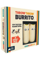 Explodierende Kätzchen werfen Burrito-Kartenspiel