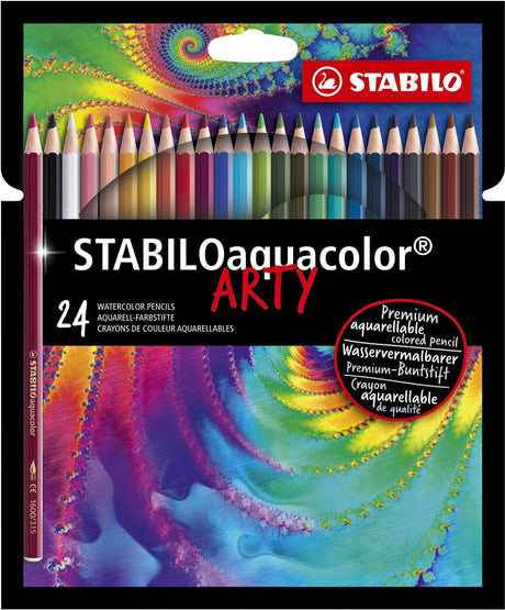Stabilo kleurpotlood 1624 aquacolor arty 24st