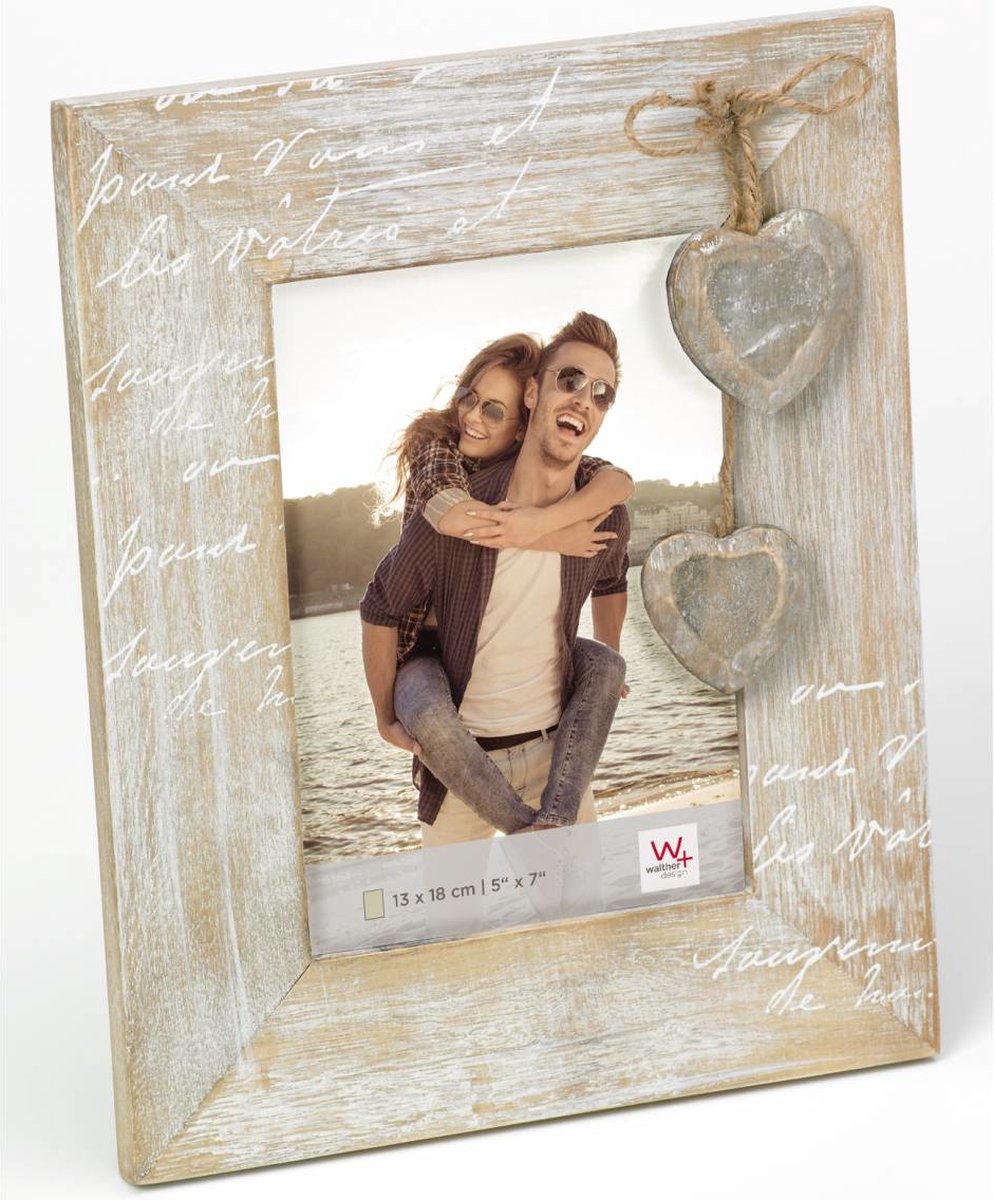 Walther le coeur – Porträtrahmen aus Holz – Fotogröße 13 x 18 cm – braun