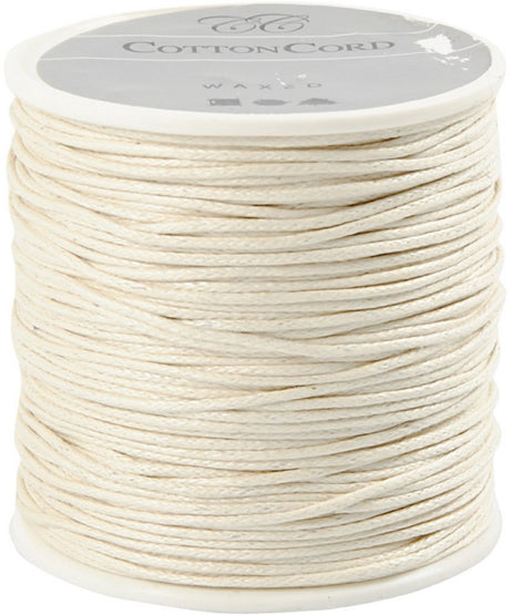 Creativ Company Cotton Cord Off-White Dicke 1 mm, 40 m
