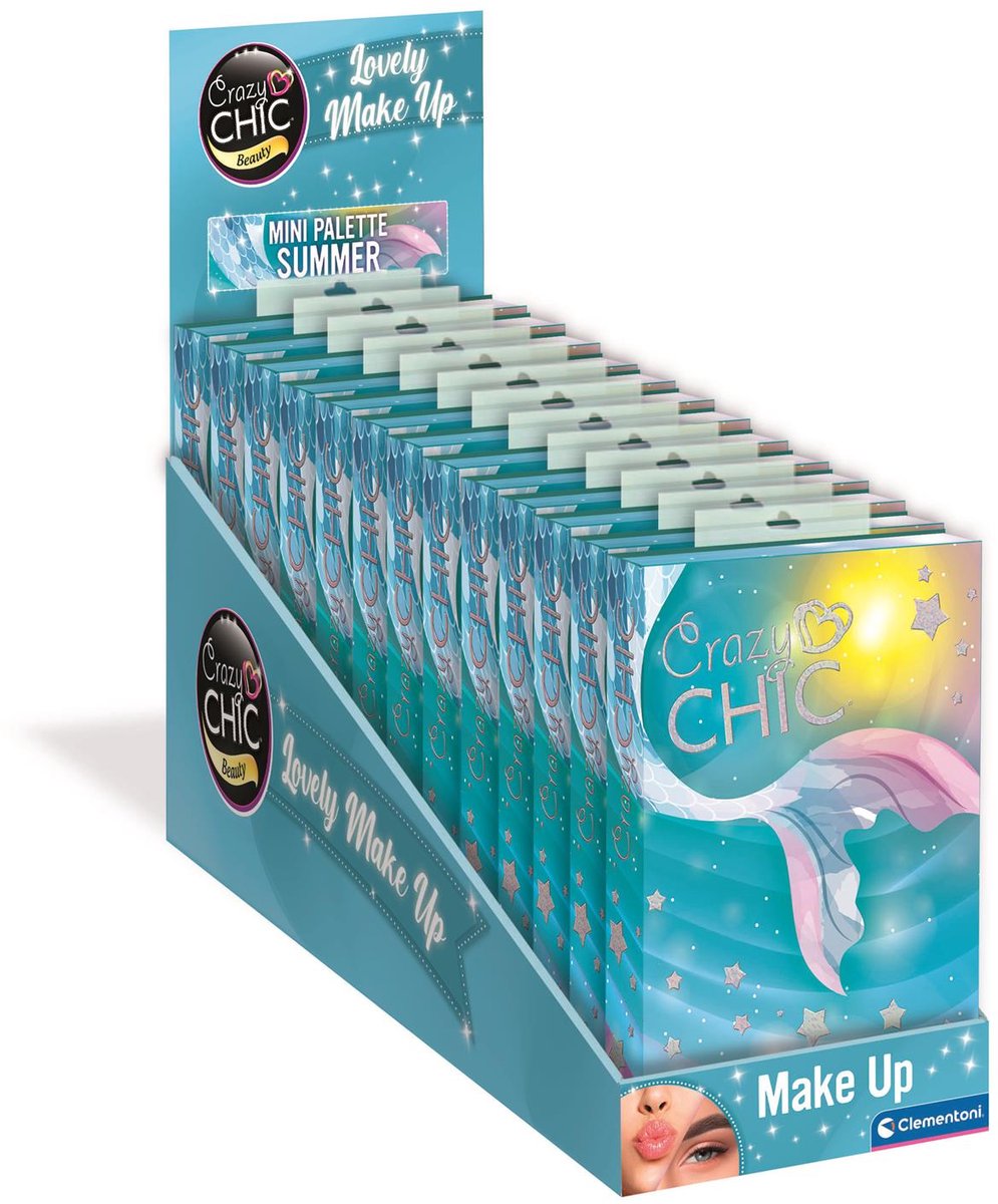 Clementoni Crazy-Chic-Make-up-Lidschatten-Meerjungfrau