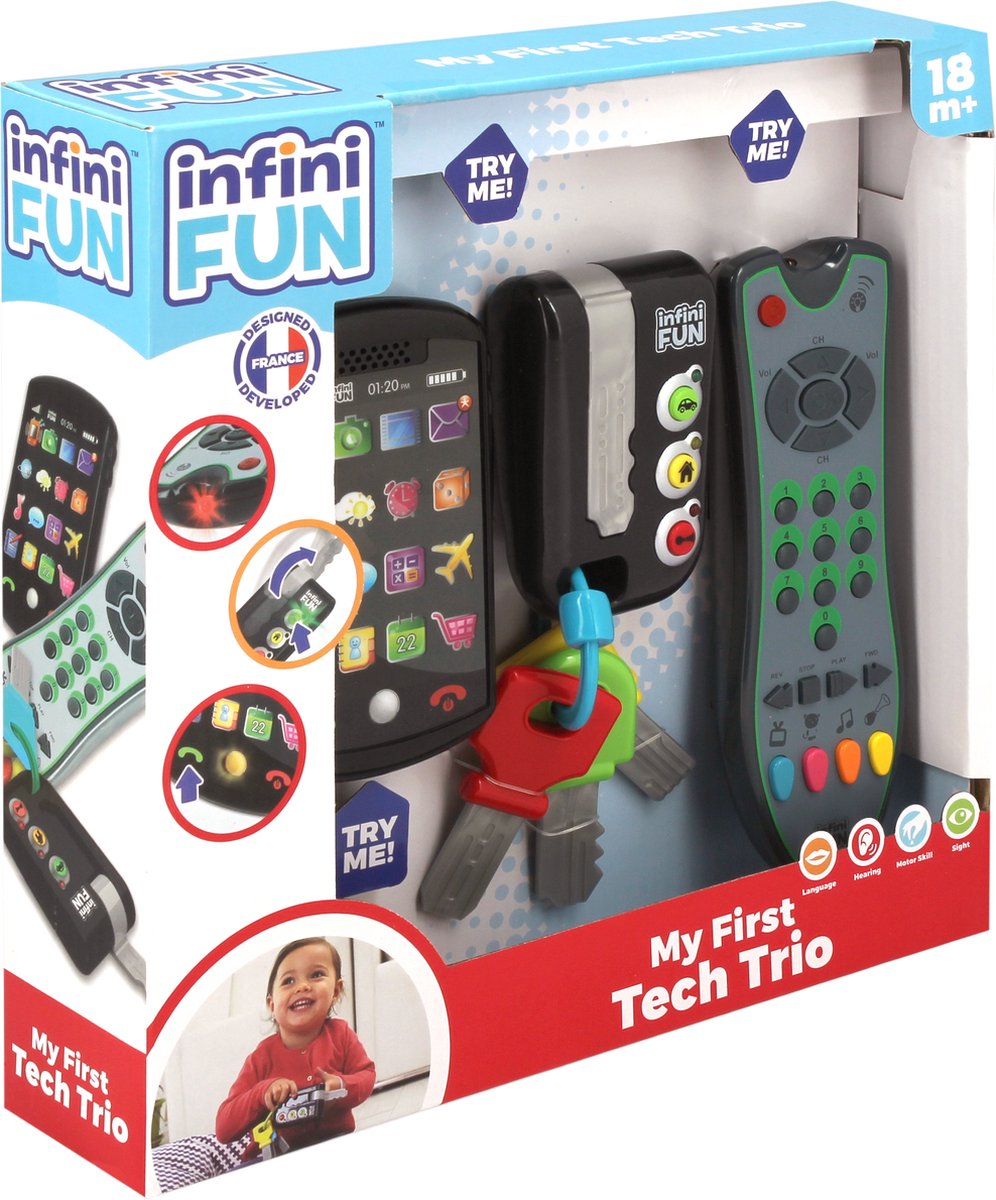 Jumbo – Infinifun – mein erstes Tech-Trio – Spielzeug ab 1 Jahr