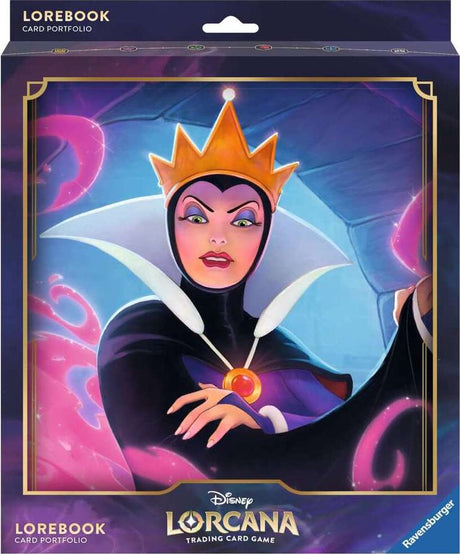 Disney Lorcana TCG – Lorebook-Kartenportfolio der bösen Königin
