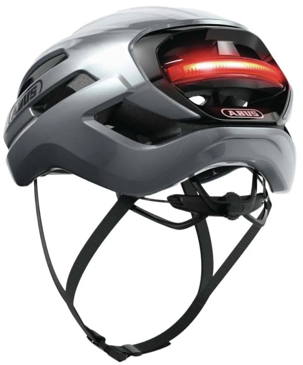 Abus Helm Taipan LED Graphitsilber S 51-55cm