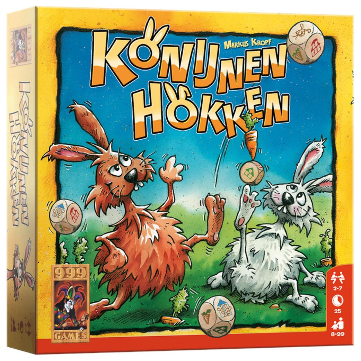 999games 999 Kaninchenkäfige Würfelspiel