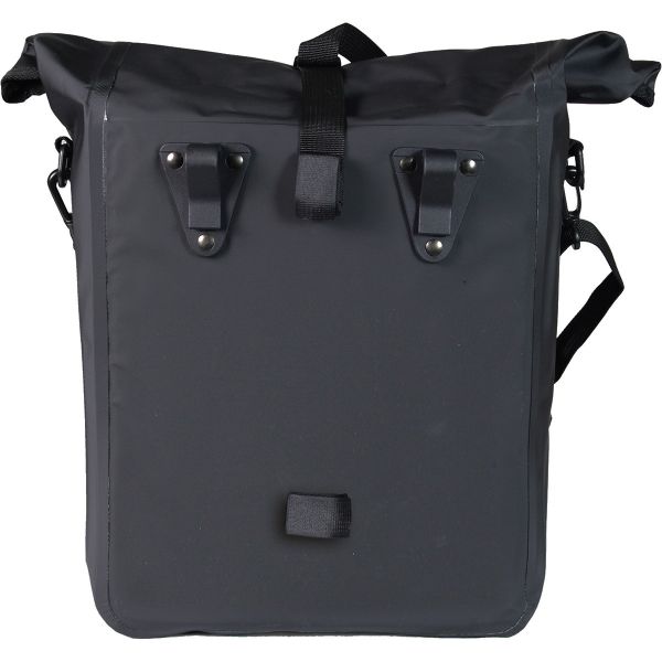 Greenlands Fahrradtasche wasserdicht klein 18,5 Liter 27 x 49 x 14 cm - Schwarz
