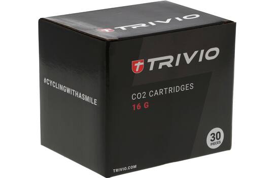 Trivio - CO2-Kartuschen 16 Gramm - Karton mit 30 Stück