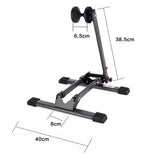 Edge Achterwiel Standard faltbar schwarz