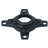 Miranda Kurbelspinne 58 mm 104 mm Brose 4 Arm Alu Black