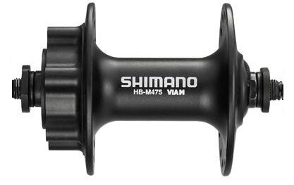 Shimano HB-M475 Forn Disc Breme 6 Löcher Versagen 32 Loch Matt Black