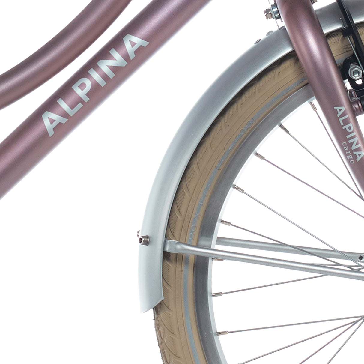 Alpina Fender Set + Rod 20 Cargo Silver Matt