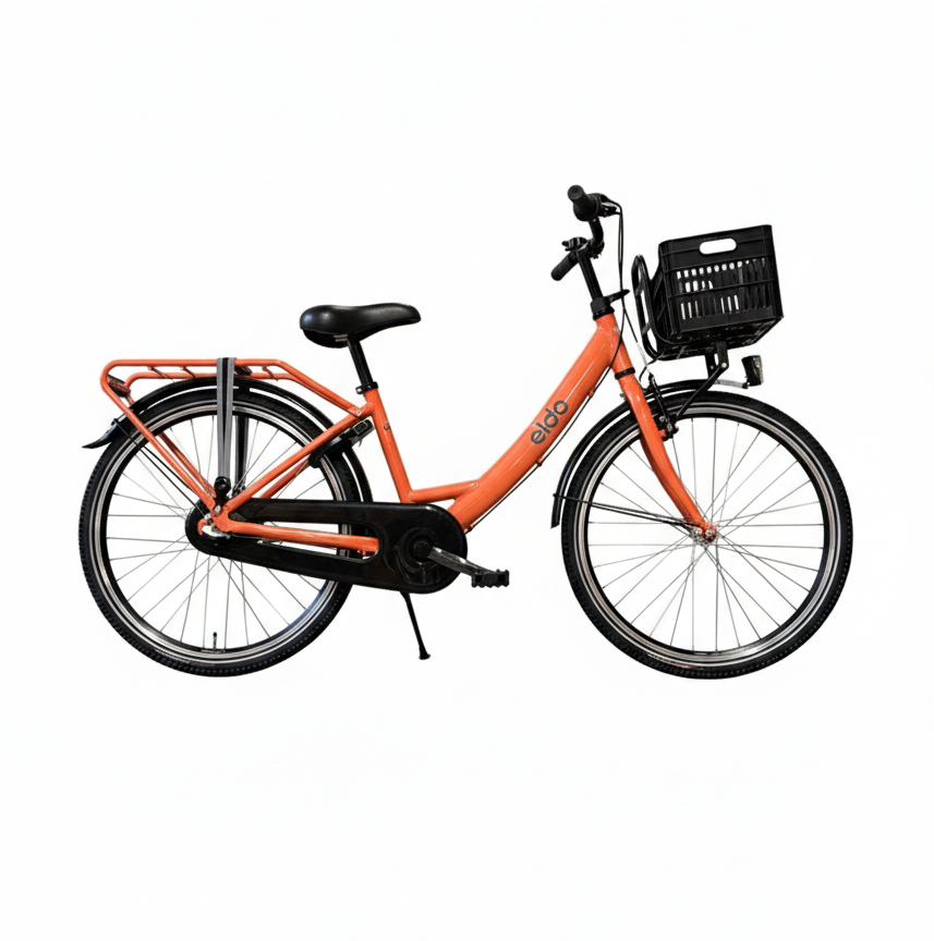 Aldo 24 Zoll Carino Fahrrad Alu 3V Lachsorange