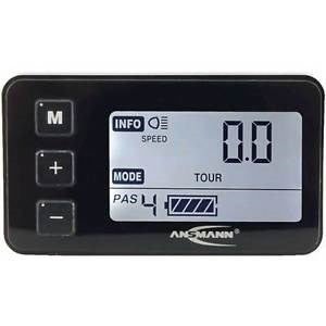 Ansmann LCD-Display LCD-Display 36V 6-stufig