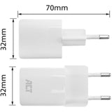 ACT Connectivity Connectivity Compact USB-C-Ladegerät 33W mit Lieferung und Gan