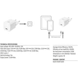ACT Connectivity Connectivity Compact USB-C-Ladegerät 33W mit Lieferung und Gan