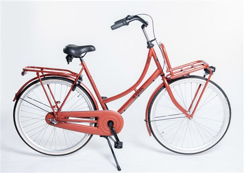 Aldo 28 Zoll Oma Fahrrad Lastenrad 50 cm 3V Rotkupfer