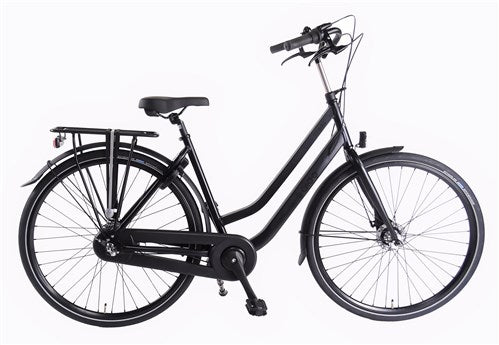 Aldo 28 Zoll Strada Fahrrad DS57 mattschwarz 3S Rollenbremse