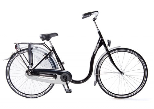 Aldo 28 Zoll Low Entry Fahrrad Aluminium Bremsnabe schwarz