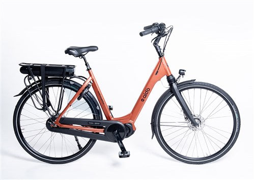 Aldo 28 Zoll E-Bike Sottovento 55 cm rotes Kupfer 418 Wh Stufen