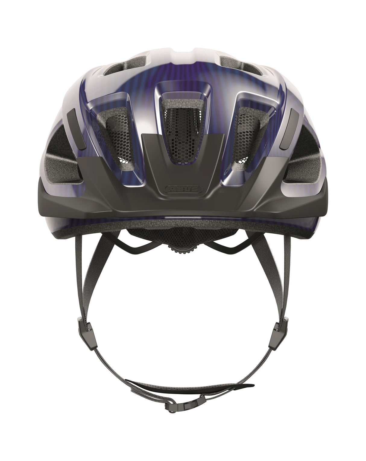 Abus Helm Aduro 3.0 Purplewellen m 52-58cm