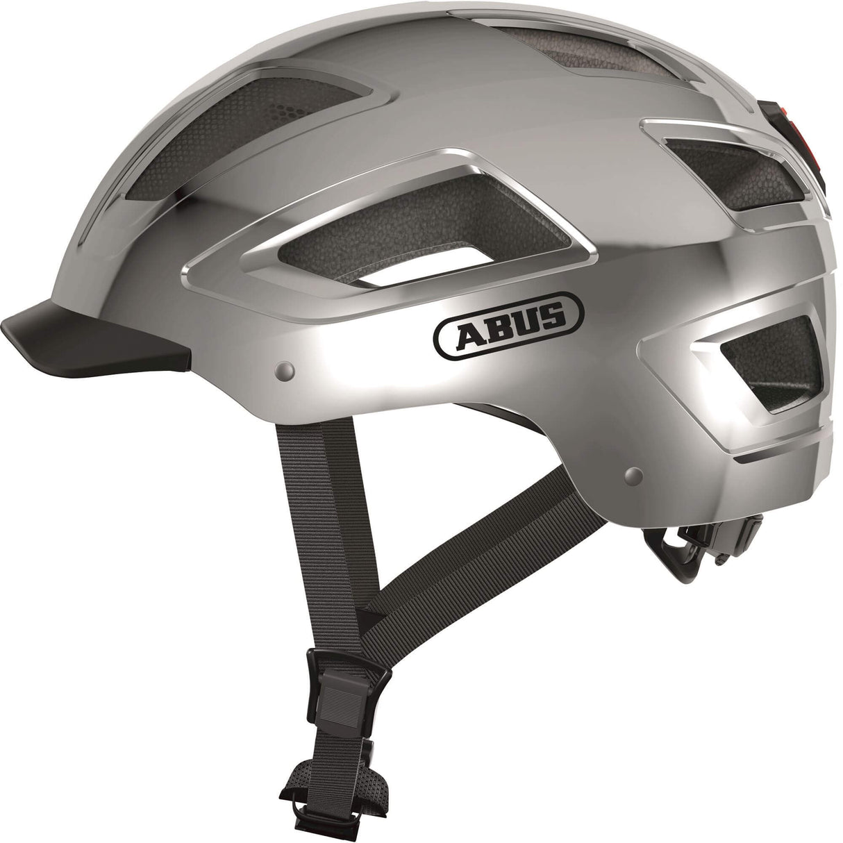 Abus Helm Hyban 2.0 Chromsilber M 52-58cm