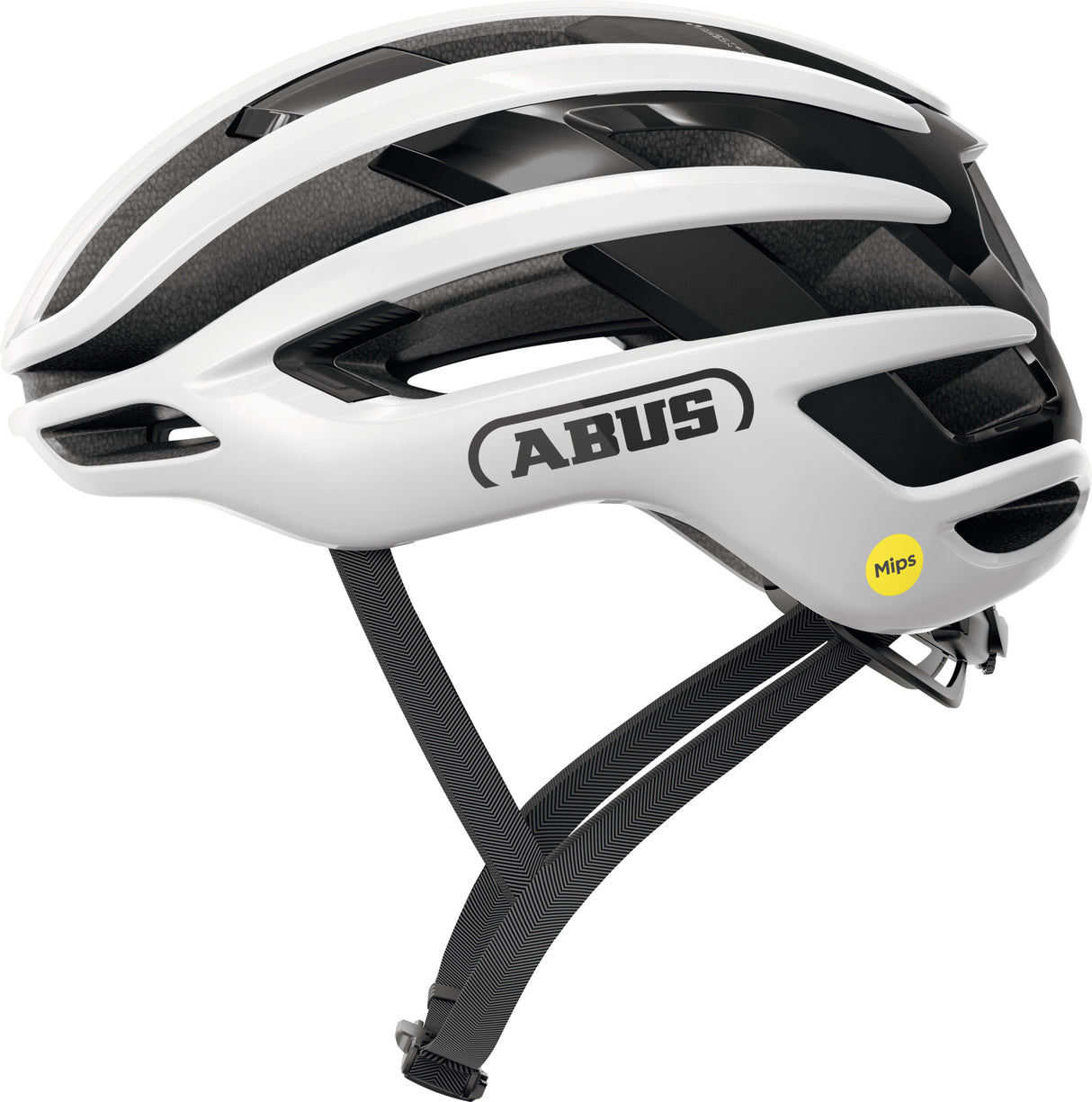 Abus Helm Airbreaker 2.0 Mips glänzend weiß M 54-58cm
