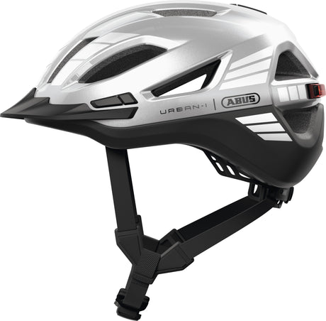 Abus Helm Urban-i 4.0 Ace Signal Silber L 57-61cm