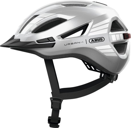 Abus Helm Urban-i 4.0 Signalsilber L 57-61cm