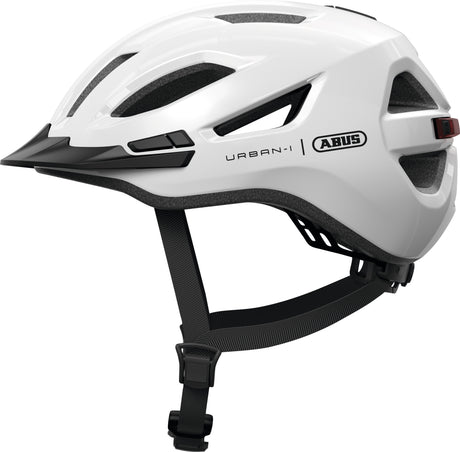 Abus Helm Urban-i 4.0 glänzend weiß M 54-58cm