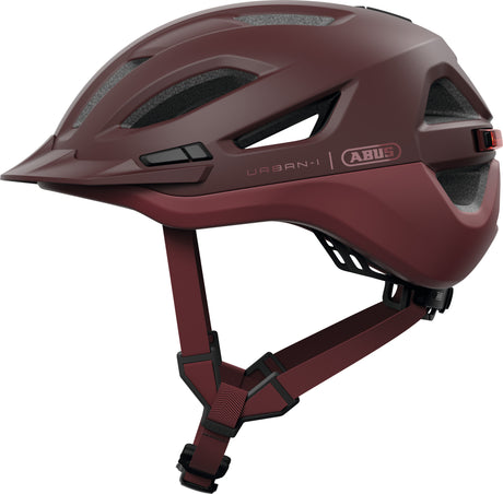 Abus Helm Urban-i 4.0 Ace Kastanienrot S 51-55cm