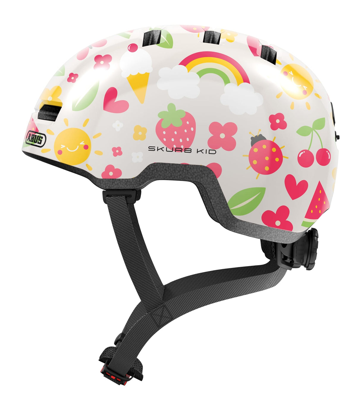 Abus Skurb Kid - Fahrradhelm - Kinder Creme Sommer S (45 - 50 cm)