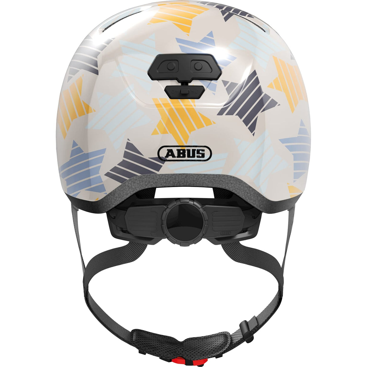 ABUS CASHET SKURB Kid Grey Stars M 50-55 cm