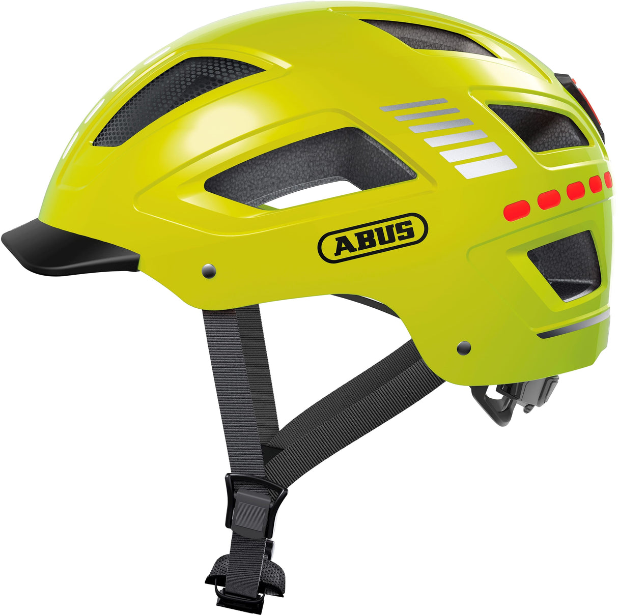 Abus Casque Hyban 2.0 Signal LED jaune M 52-58CM