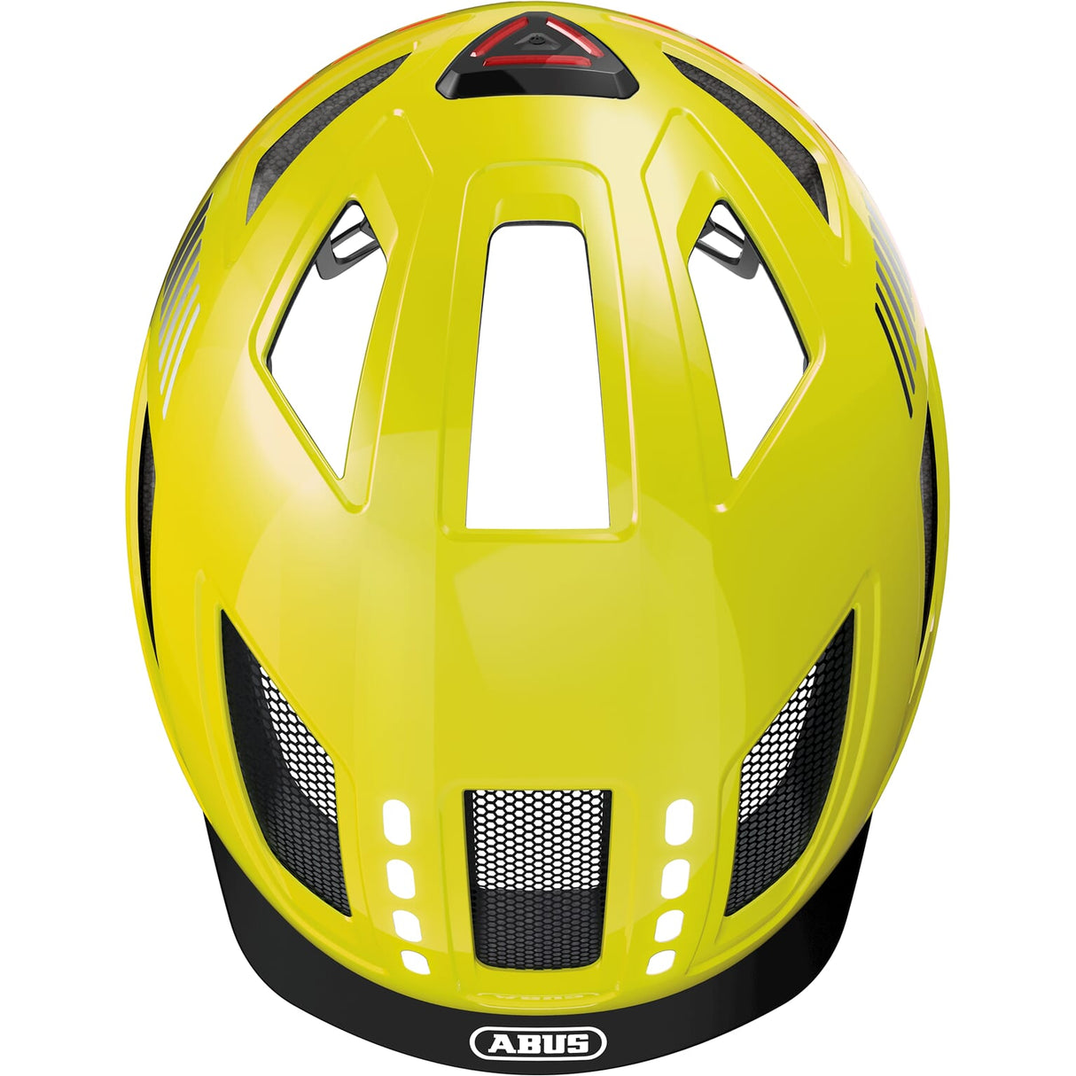 Abus Casque Hyban 2.0 Signal LED jaune XL 58-63CM