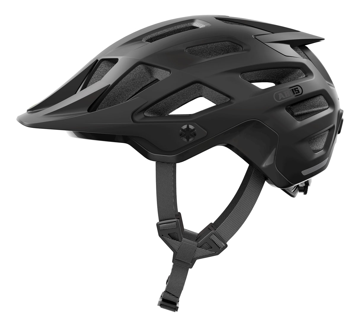 ABUS HELM MOVENTGOUD 2,0 Samt Schwarz L 57-61 cm
