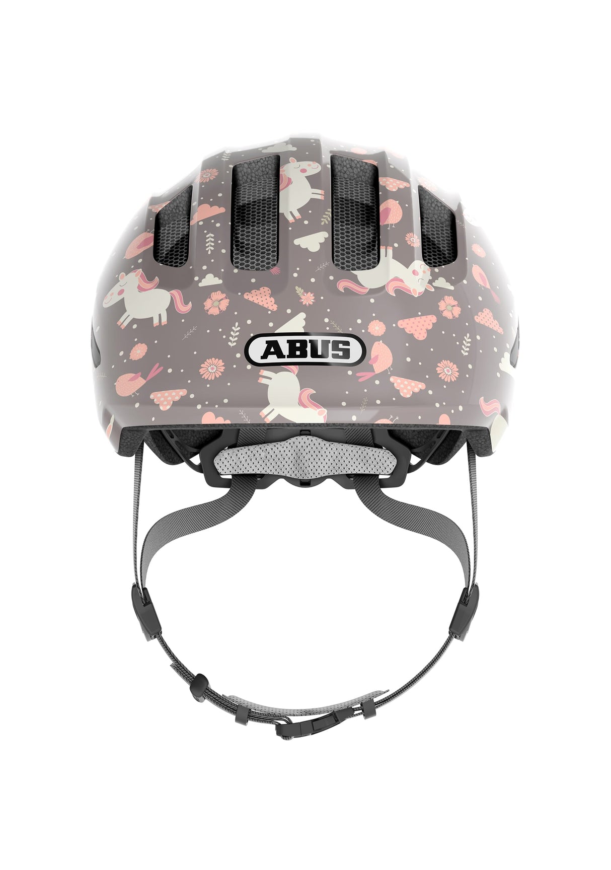 Abus casco smiley 3.0 gris hgoudse s 45-50cm