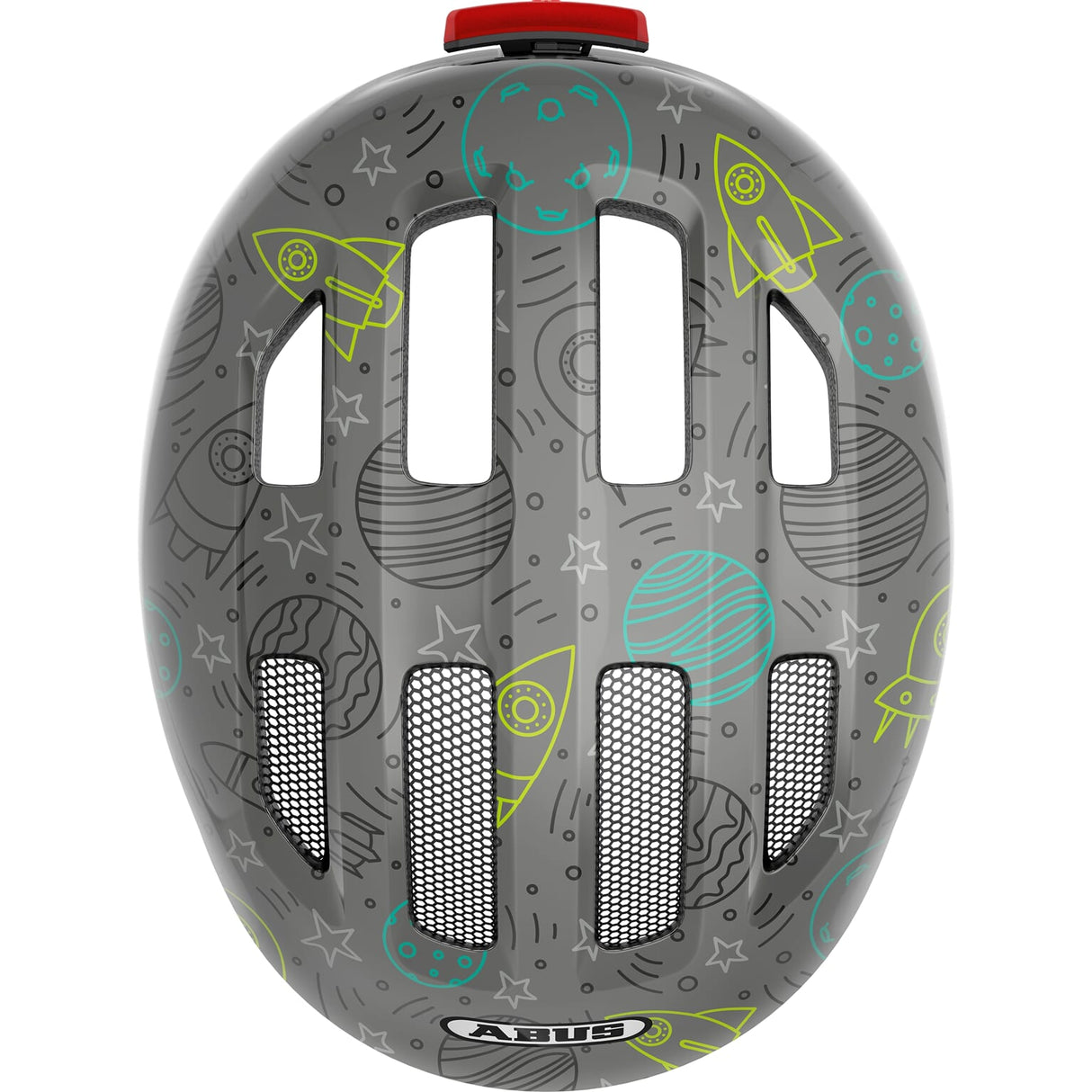 Abus Helmet Smiley 3.0 LED Grey Space S 45-50 cm