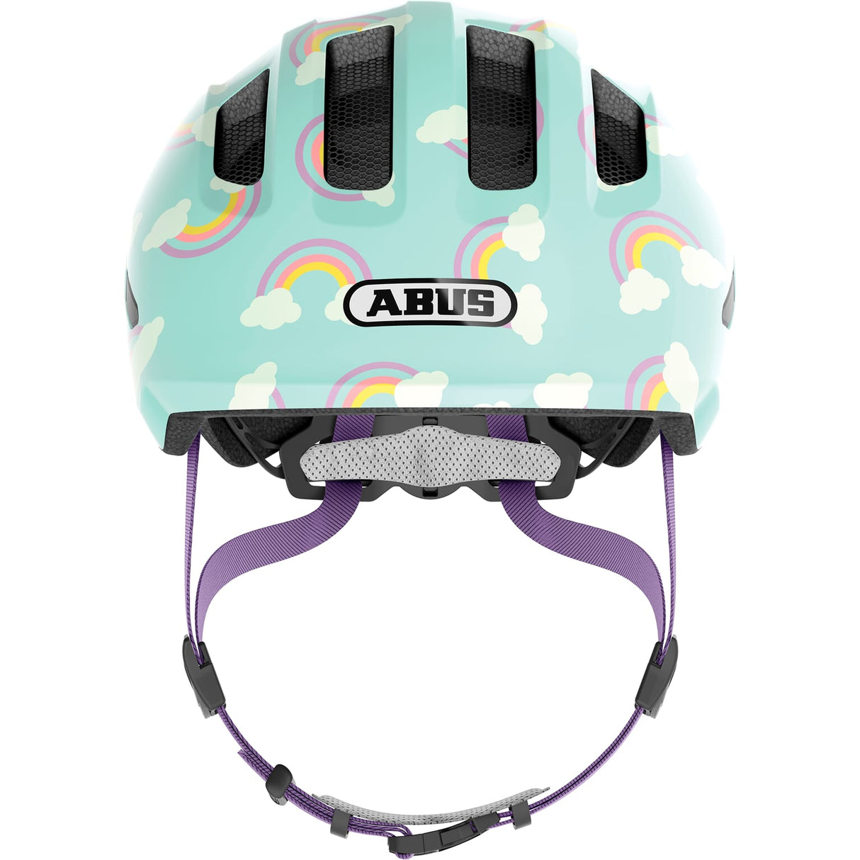 Abus Helm Smiley 3.0 LED Blue Rainbow M 50-55cm