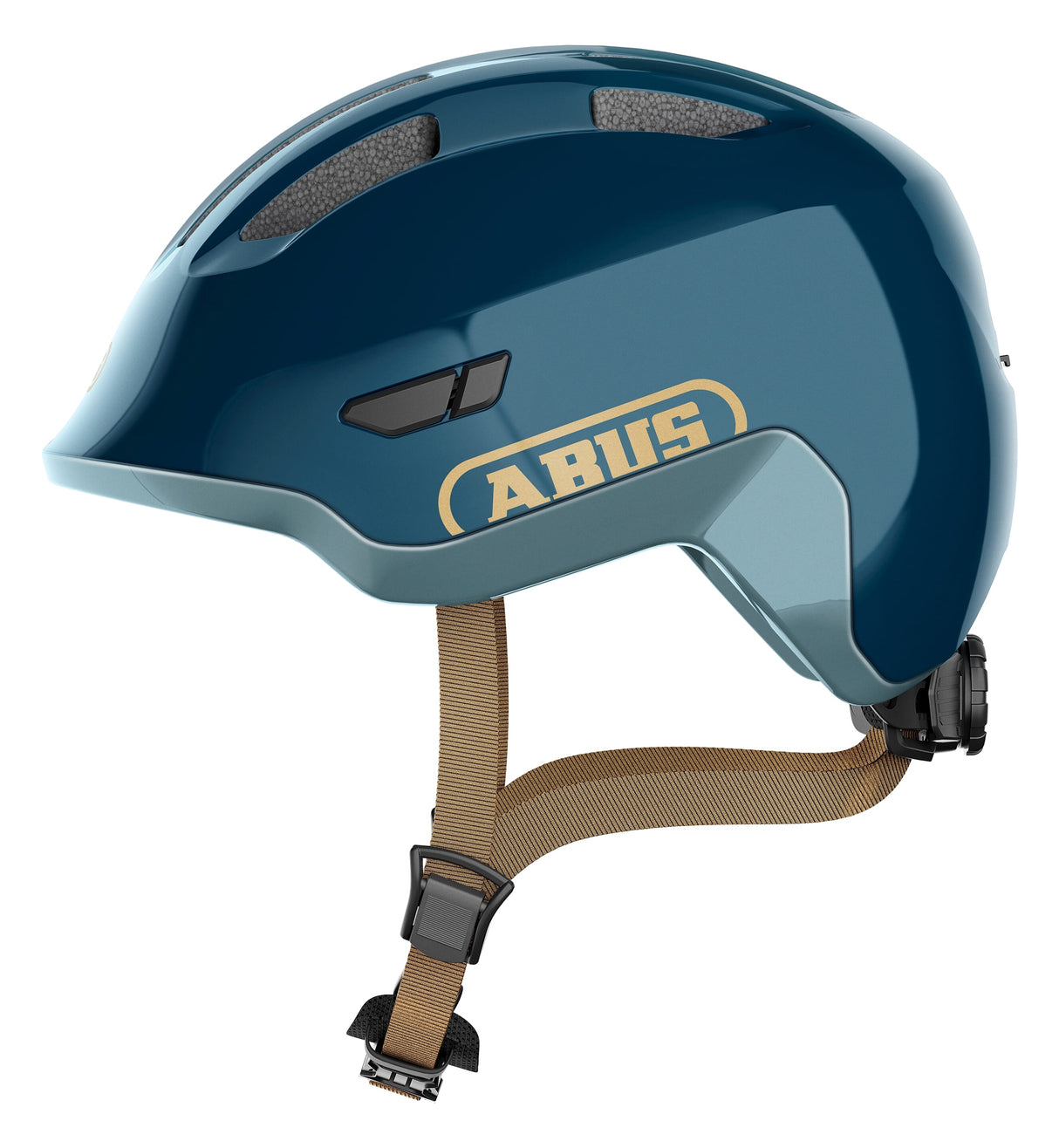 Abus Fahrradhelm Smiley 3.0 Ace Led Royal Blue S – 45–50 cm – Blau – für den Einsatz auf Kinderfahrrädern geeignet – 230 g