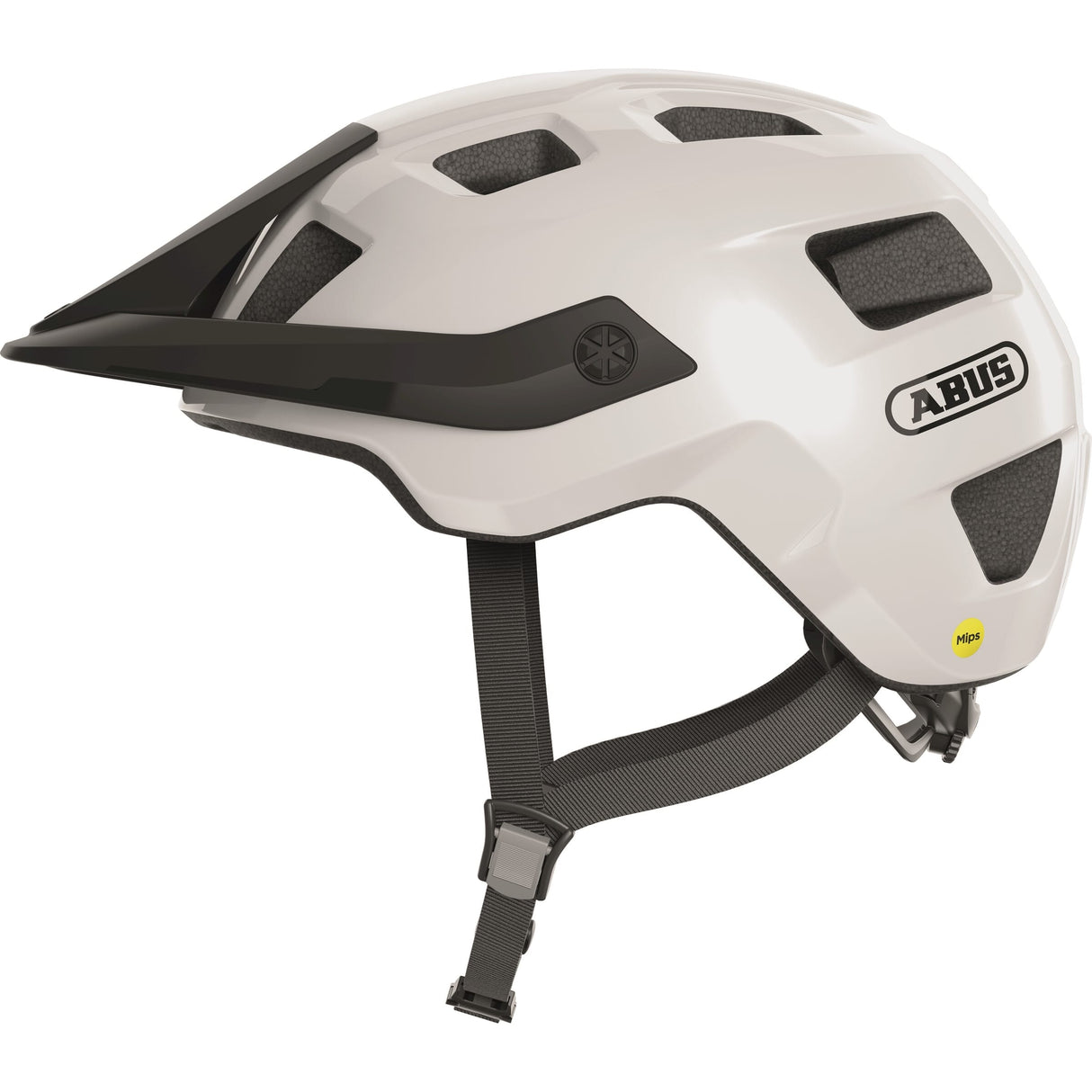 Abus Helm Motrip Mips glänzend weiß M 54-58cm