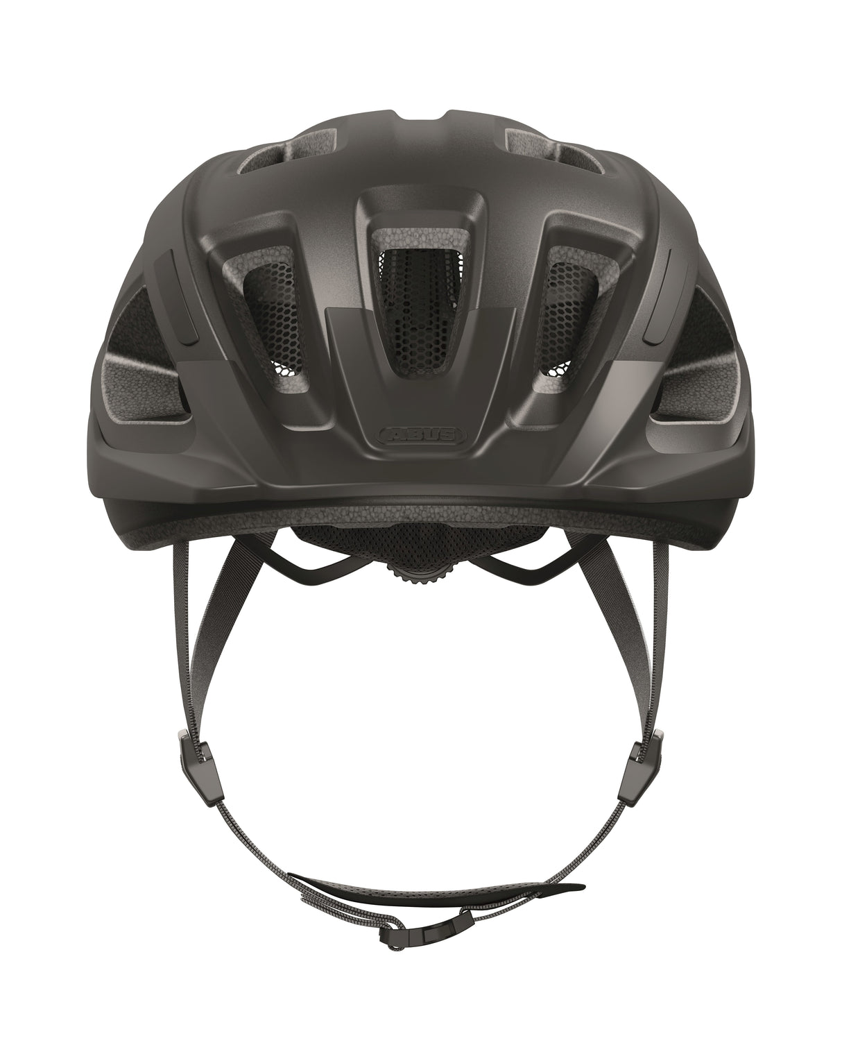 Abus Helm Aduro 3.0 - Športna in elegantna mestna čelada za varno kolesarjenje v prometnem prometu - Titan - 51-55cm