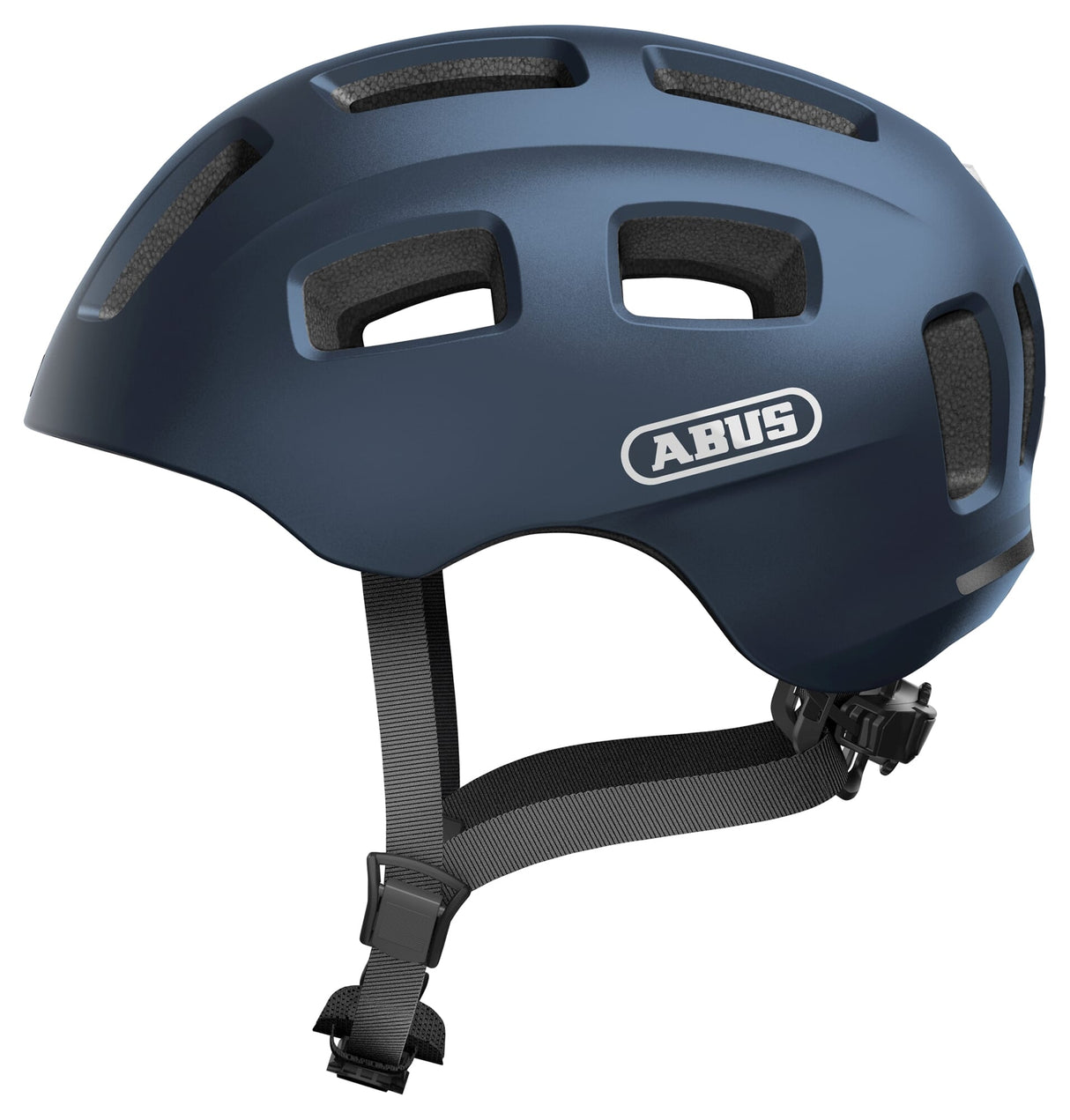 Abus Fahrradhelm youn-i 2.0 midnight blue s - 48-54 cm - blau - geeignet für den Einsatz an Elektrofahrrädern - Cityfahrrädern - 240 g