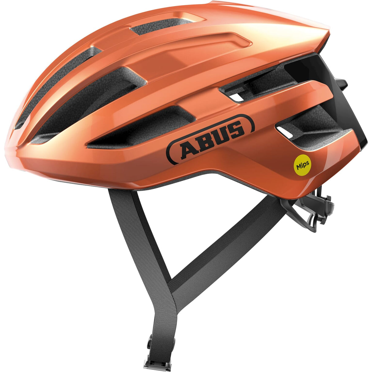 Abus helm powerdome mips goldfish orange m 54-58cm